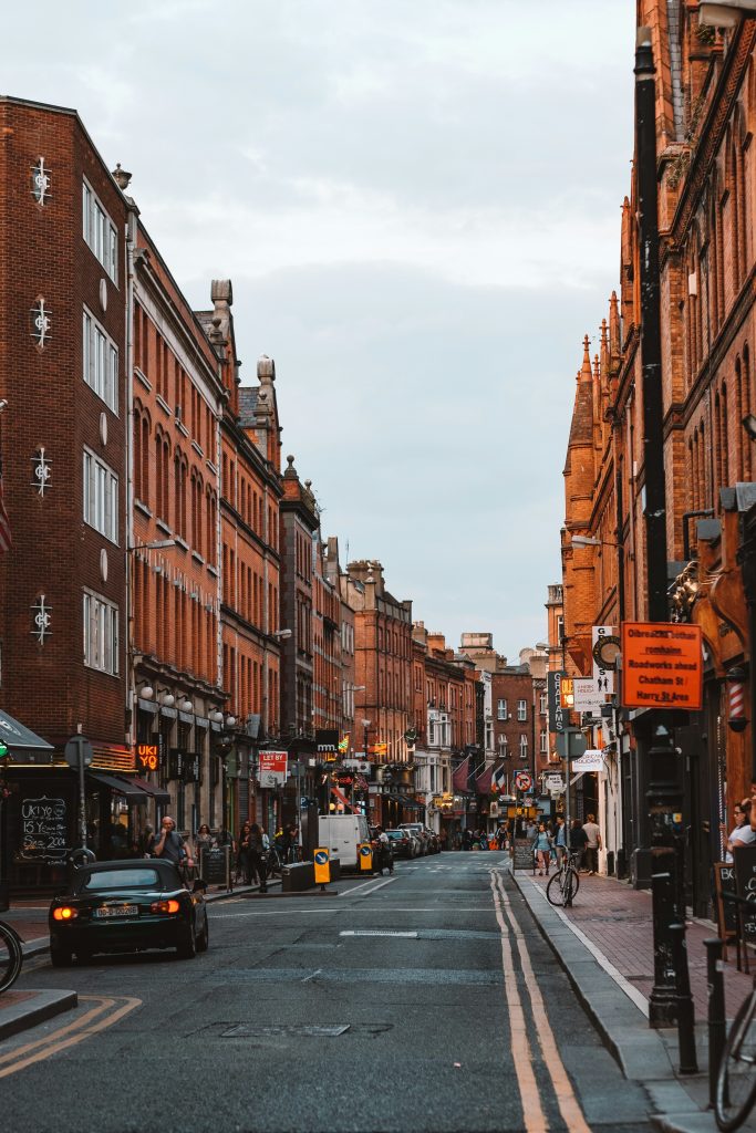 Dublin street with Irish businesses subject to payment regulations Ireland compliance requirements