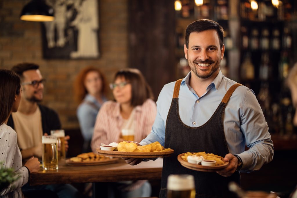 Irish restaurant interior where payment processing VAT Ireland treatment affects business operating costs